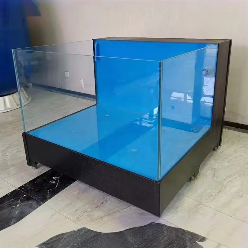 Aquarium Xxl - Square Glass Freshwater Fish Tank 100L-500L