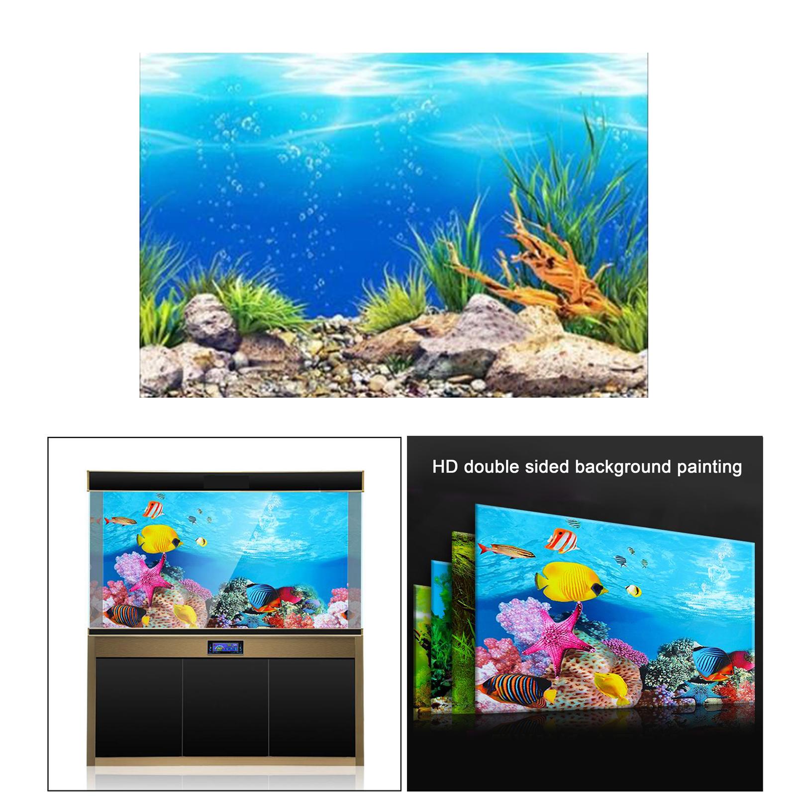 Aquarium Fish Poster - 3D Effect Aquarium Background Poster Fish