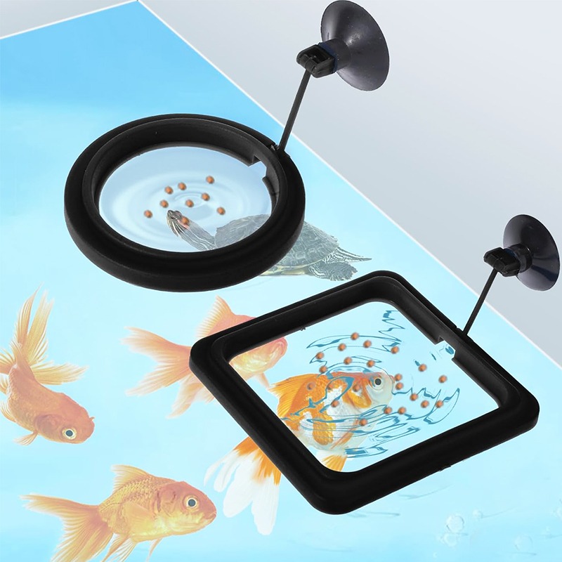 Aquarium Fish Escape - Aquarium Fish Tank Feeding Ring Station