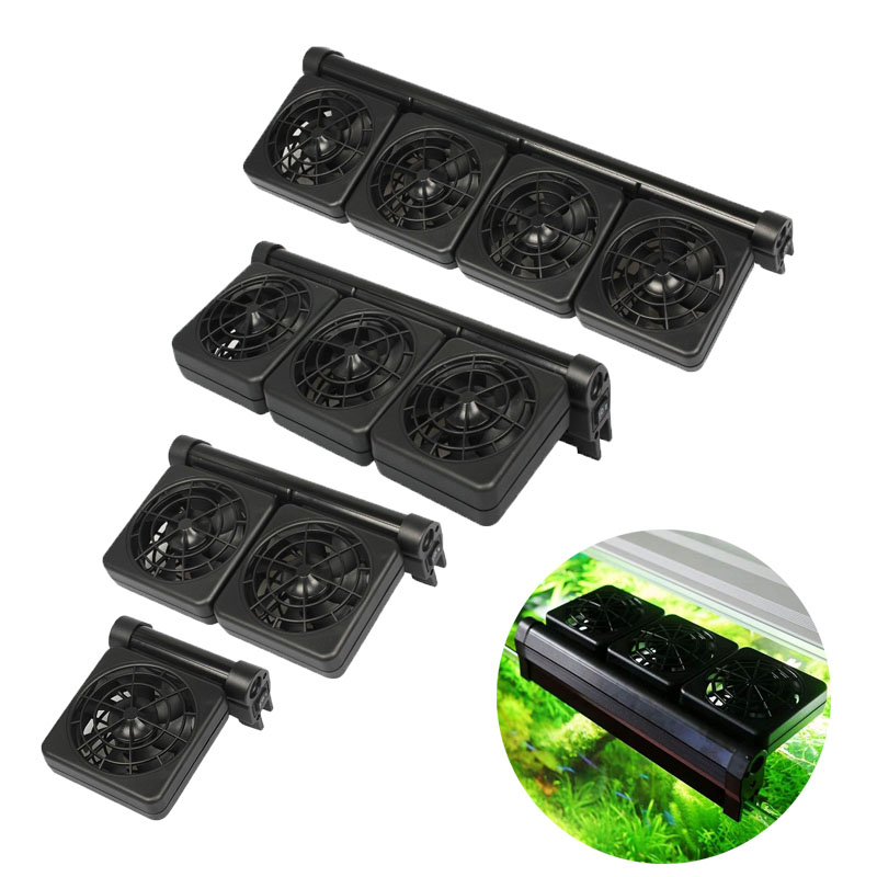 Aquarium Fish Marine - 1/2/3/4 Aquarium Fans Chillers Water Temperature
