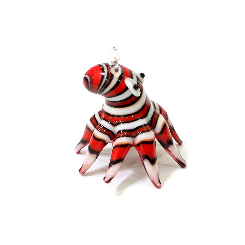 Mini Glass Octopus Pendant Cut - Aquarium Fish Marine 评论和价格