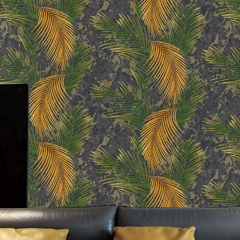 3D Tropical Banana Leaf Wallpa - Background Film 3D 评论和价格
