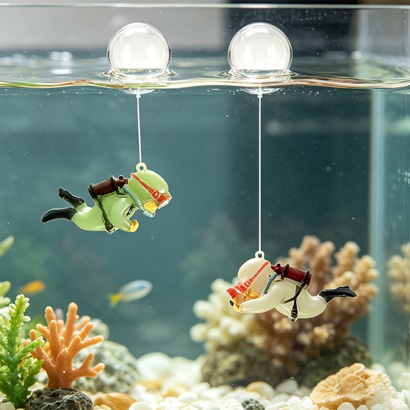 Aquarium Resin Decor Mini Dive - Aquarium Fish Escape 评论和价格