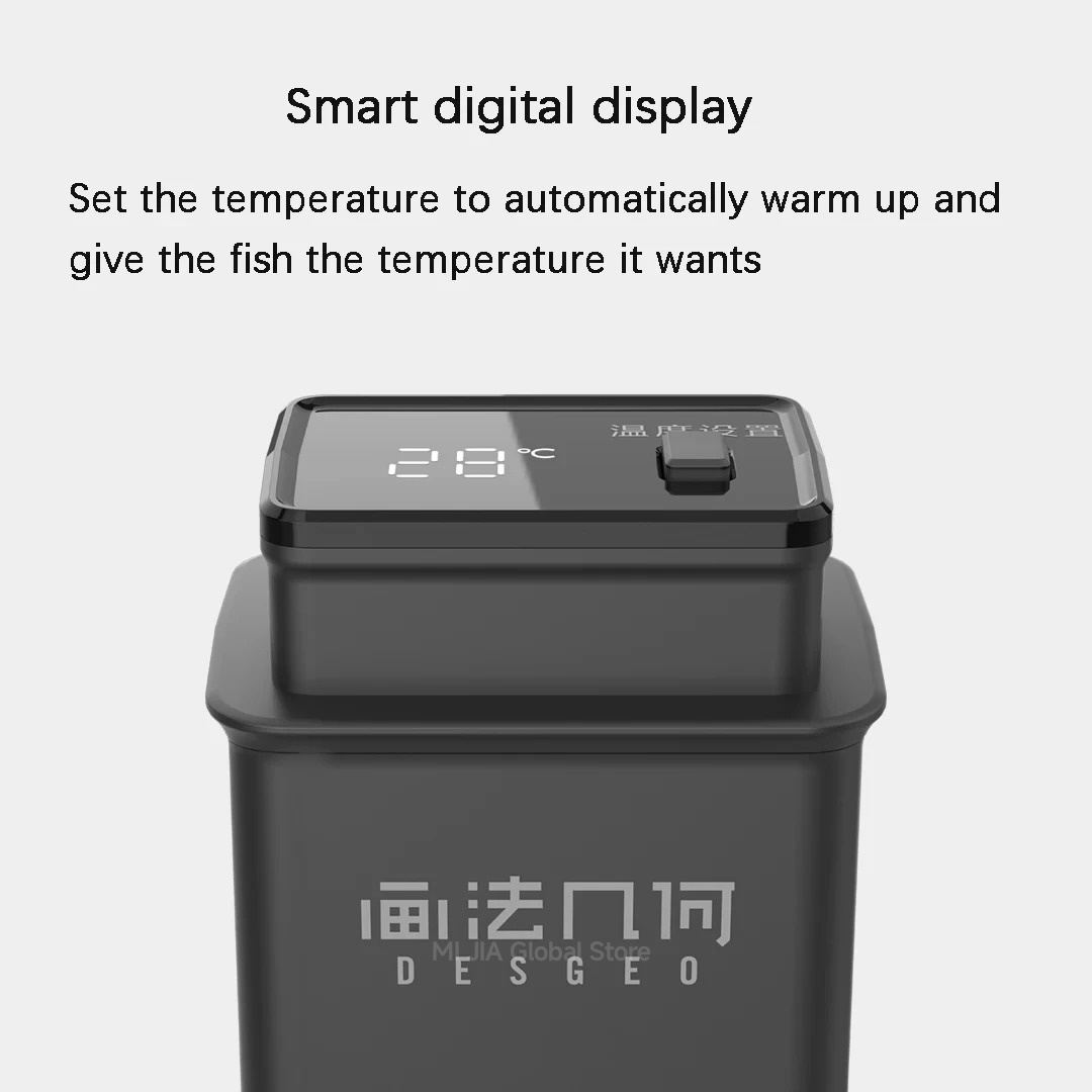 DESGEO 50W Smart Aquarium Heat - Aquarium Xiaomi 评论和价格