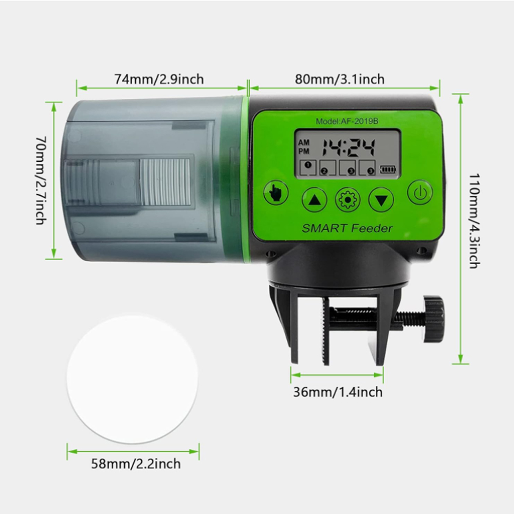 Automatic fish tank feeder int - Aquarium Xxl 评论和价格