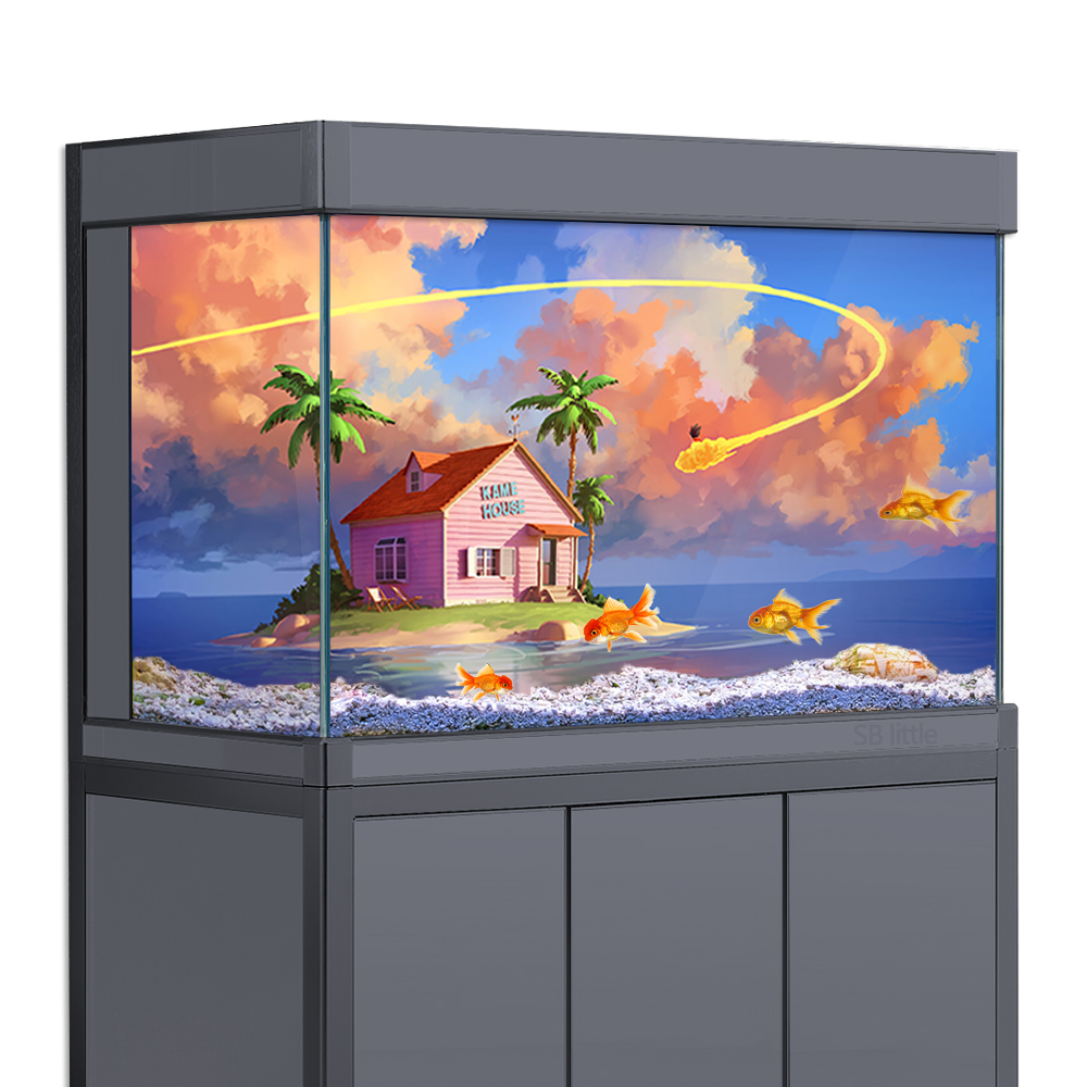 Aquarium Background Sticker, A - Aquarium Fish Wallpaper Hd 评论和价格