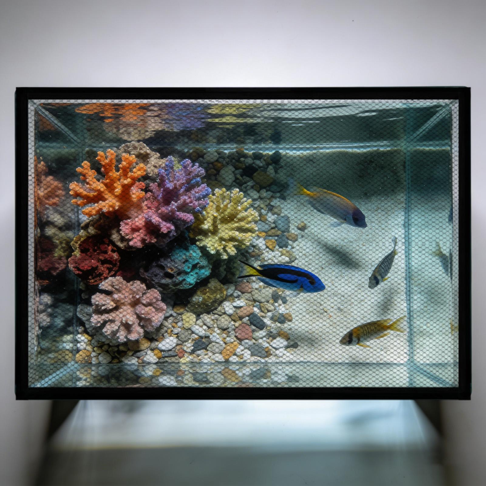 Anti Jumping Magnetic Clear DI - Aquarium Fish Jump Guard 评论和价格