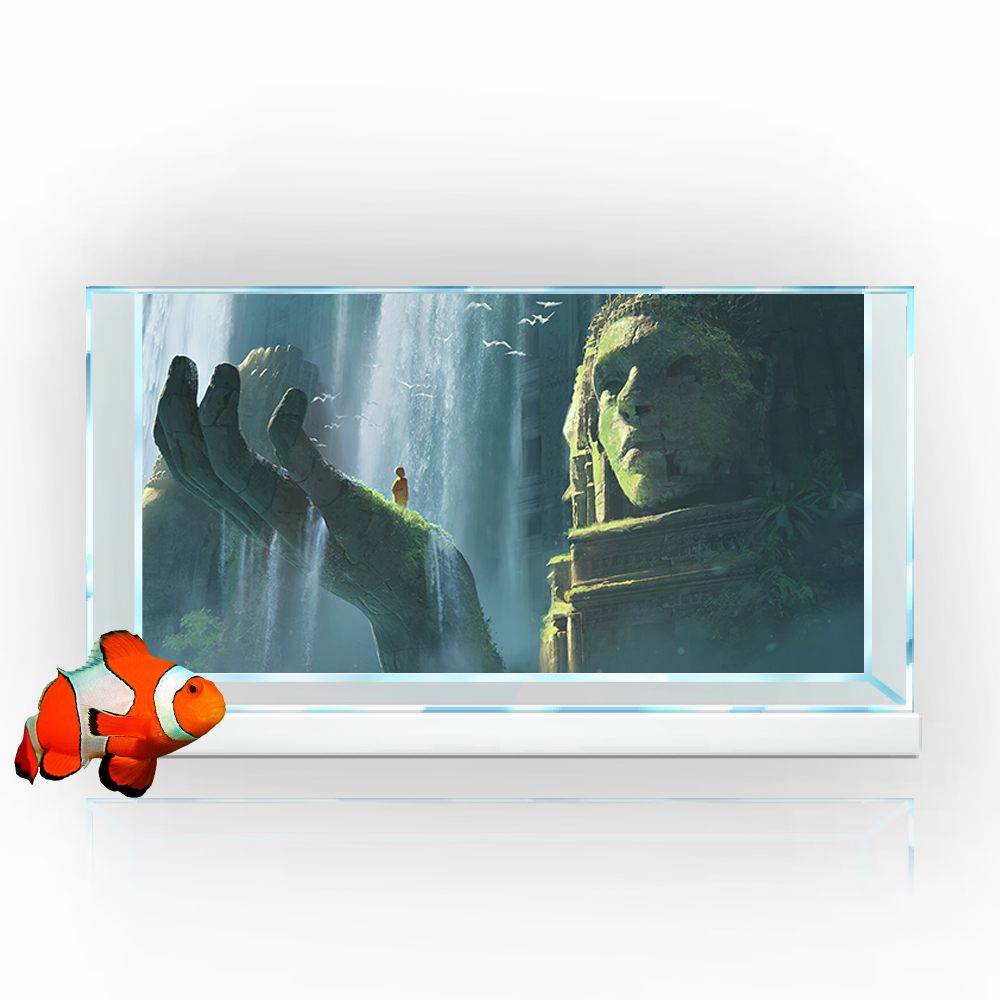 Fish Tank Background Sticker,  - Aquarium Fish Wallpaper Hd 评论和价格