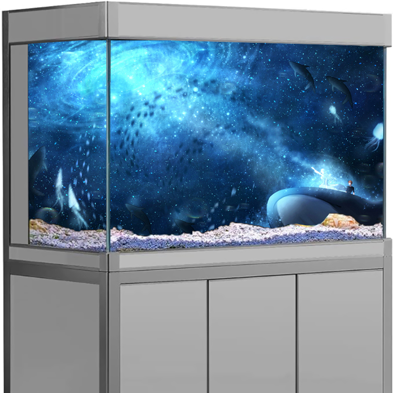 Galaxy Starry Sky PVC Aquarium - Aquarium Fish Wallpaper Hd 评论和价格