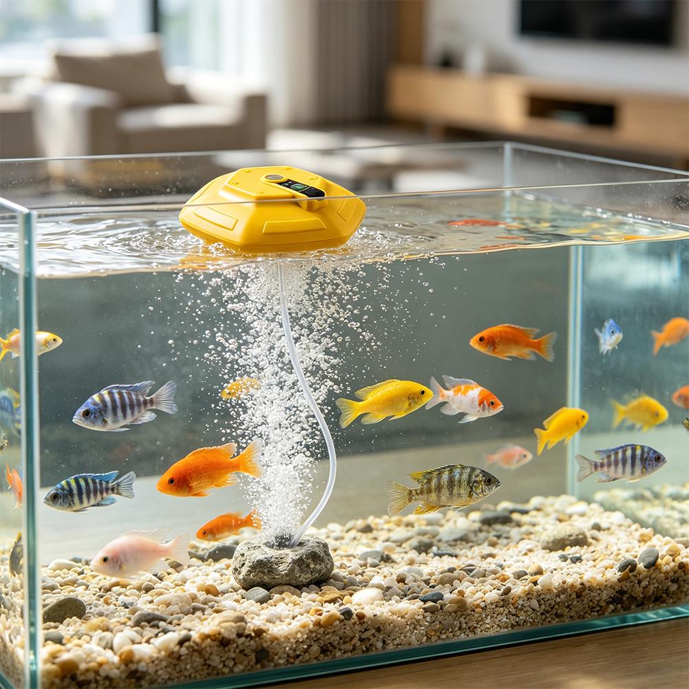 Wireless Rechargeable Aquarium - Aquarium Fish Marine 评论和价格