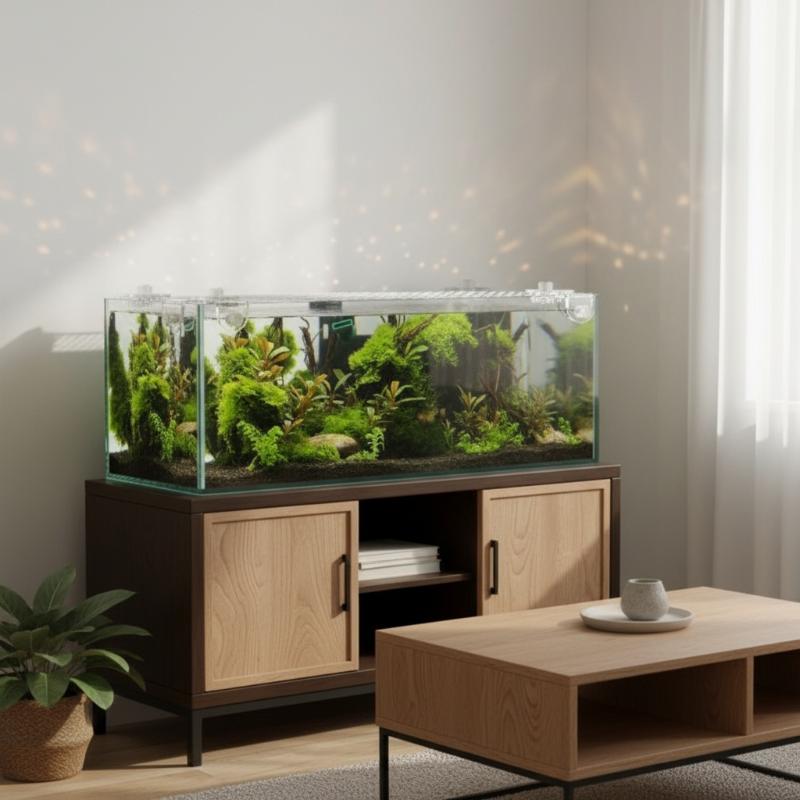 -1Pcs Fish Tank Net Anti Jumpi - Aquarium Fish Jump Guard 评论和价格