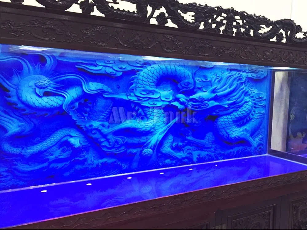 Custom Size Aquarium Backgroun - Aquarium Fish Poster 评论和价格
