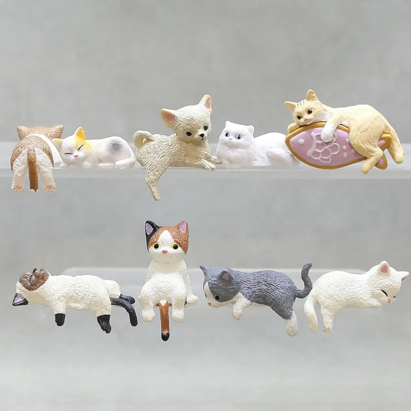 1Pc Cute Cartoon Cat PVC Home  - Aquarium Fish Guppy 评论和价格