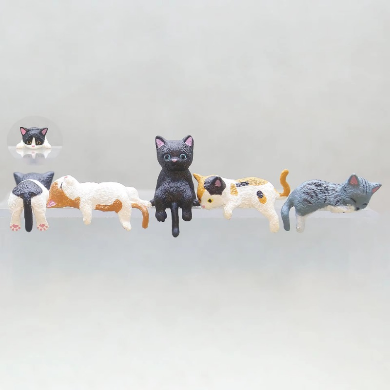 1Pc Cute Cartoon Cat PVC Home  - Aquarium Fish Guppy 评论和价格
