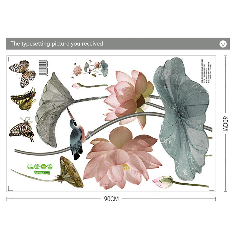 Chinese Style Lotus Flower 3D  - Background Film 3D 评论和价格