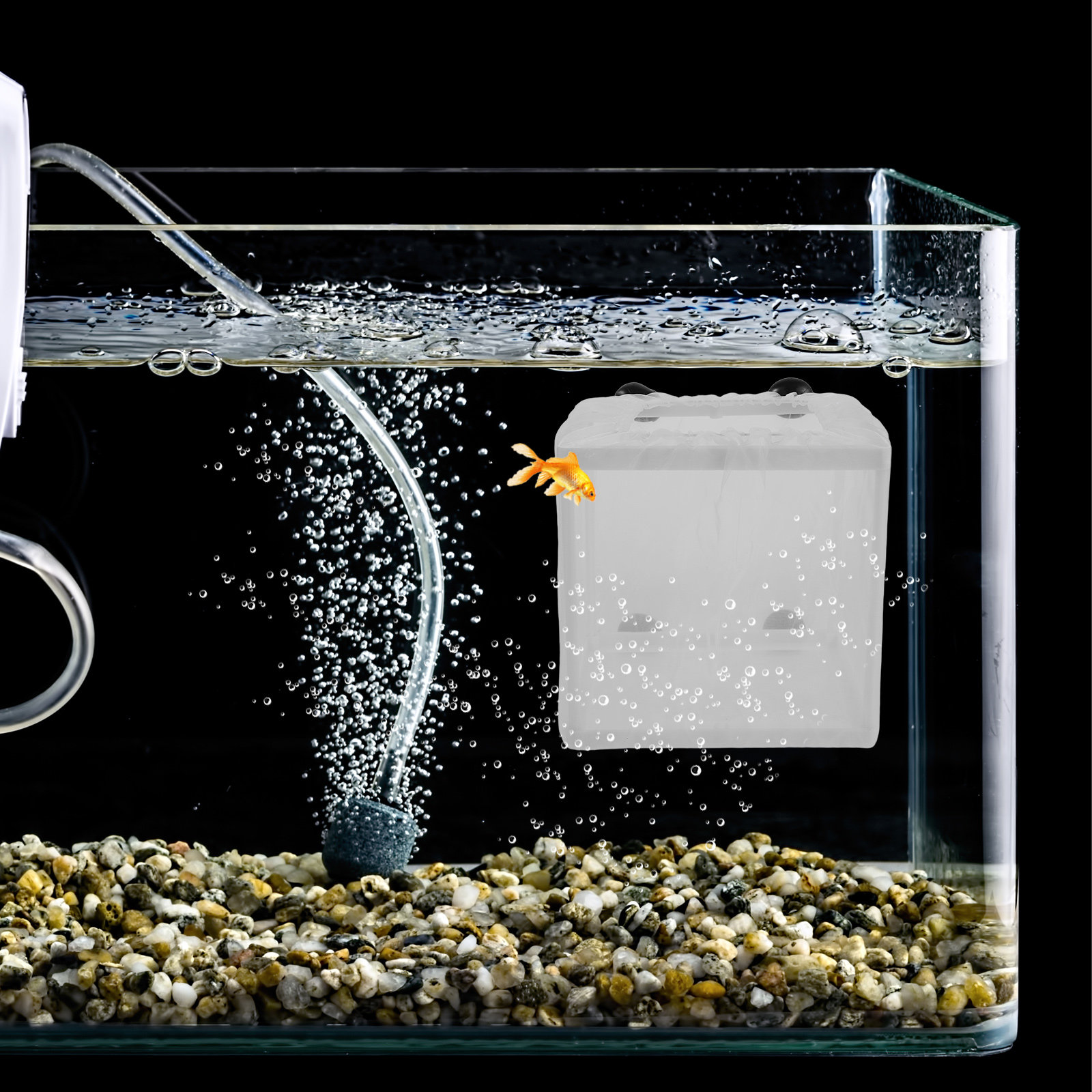 2Pcs Fish Breeding Isolation B - Aquarium Fish Net Small 评论和价格