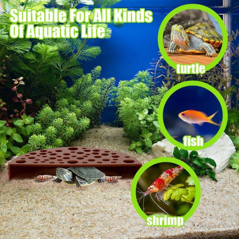 New Aquarium Hidden Cave Shelt - Aquarium Fish Marine 评论和价格