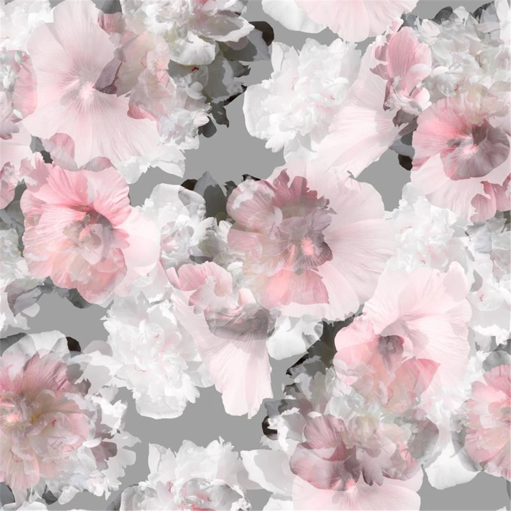 custom American peony wallpape - Background Film 3D 评论和价格
