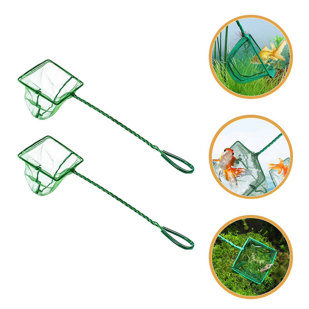 2Pcs Portable Fish Net Aquariu - Aquarium Fish Net Small 评论和价格
